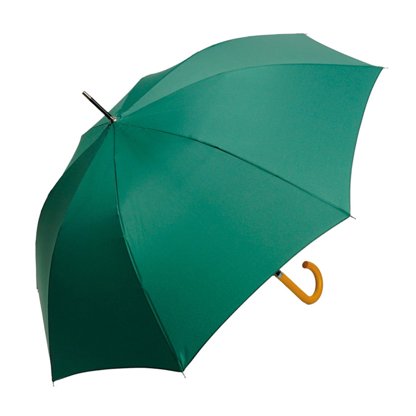 Klassischer Stockschirm mit Holzgriff Stockschirm Klassisch Wood Auto Light